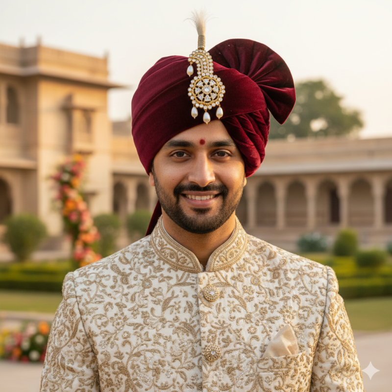 Fariyad AD Kalgi for Groom