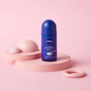Nivea Protect and Care Antiperspirant Deodorant Roll-On (50ml) - Image 2