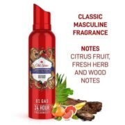 Old Spice Lionpride No Gas Deodorant Body Spray For Men (140ml) - Image 3