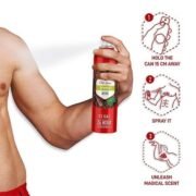 Old Spice Timber Deodorant Body Spray For Men (140ml) - Image 4