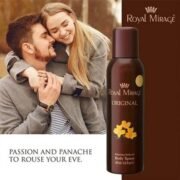 Royal Mirage Orignal Refreshing Perfumed Body Spray (200ml) - Image 3