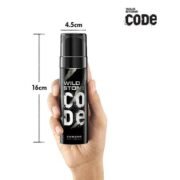 Wild Stone Code Chrome No Gas Deodorant Body Perfume (150ml) - Image 3