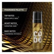 Wild Stone Code Gold Body Perfume (120ml) - Image 4