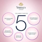 Yardley London Mist Daily Wear Perfume Eau de Toilette For Women (100ml) - Image 4