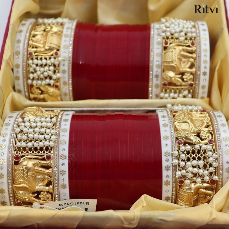 Ritvi Elephant Bridal Chura
