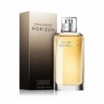 Davidoff Horizon Eau de Toilette for Men 125ml in a clear glass bottle with amber fragrance and gradient bronze retail box.