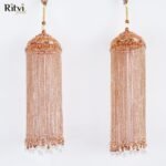 Ritvi Rose Gold Bridal Kalira