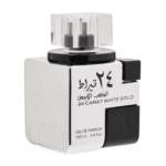 Lattafa 24 Carat White Gold Eau De Parfum for Men & Women 100ml - Image 2