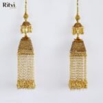 Ahaana Kundan Gold Stone Bridal Kalira