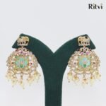 Akshara Gold Zircon Earrings