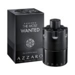 Azzaro The Most Wanted Eau de Parfum Intense 100ml in a sleek matte black revolver-cylinder