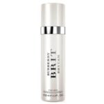 Burberry Brit Rhythm Deodorant Spray 100ml for Men in a sleek silver aerosol can with minimalist Burberry branding.