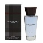 Burberry Touch for Men Eau de Toilette 100ml in a frosted clear glass bottle