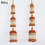 Chaya Red Wedding Bridal Kalira