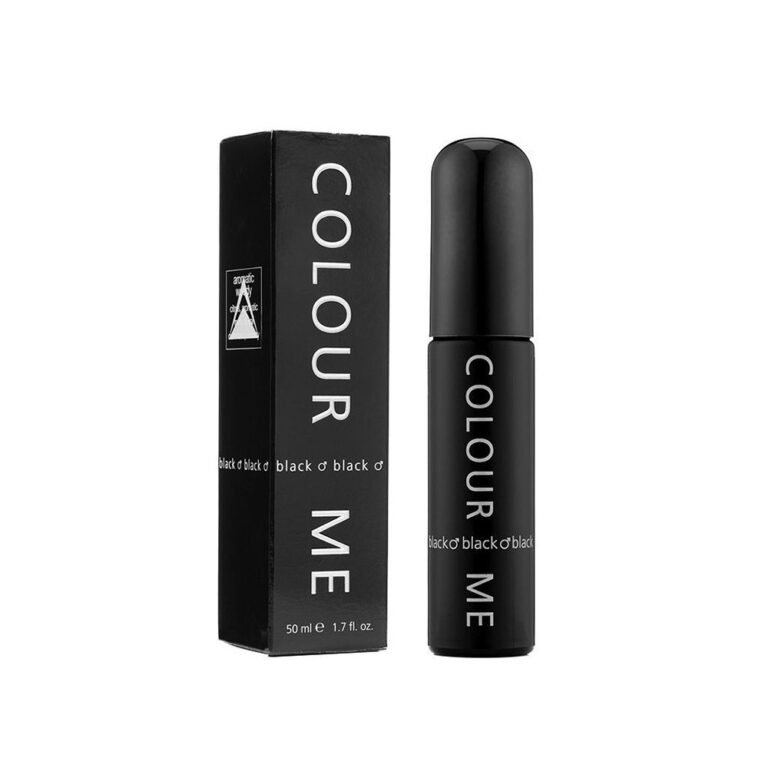 Colour Me Homme Black Eau de Parfum for Men – 50 ml