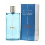 Davidoff Cool Water Wave Eau de Toilette 125ml bottle with blue retail box for men.