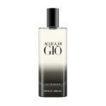 Giorgio Armani Acqua di Giò Eau de Parfum for Men, a fresh, woody marine fragrance in an elegant black gradient bottle.