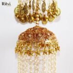 Paakhi Antique Gold Wedding Bridal Kalira - Image 2