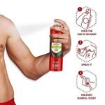 Old Spice Timber Deodorant Body Spray For Men (140ml) - Image 4