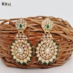 Pankhuri Kundan earrings - Image 2