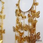 Ritvi Butterfly Gold Plated Bridal Kalira - Image 5