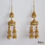 Ritvi Gold Plated Bridal Kalira