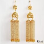 Ritvi Gold Plated Heavy Bridal Layered Kalira