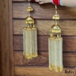 Ritvi Gold Plated Heavy Bridal Layered Kalira - Image 3