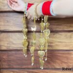 Ritvi Heart Gold Plated Bridal Kalira - Image 3