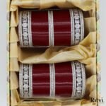 Ritvi Kashi AD Silver Bridal Chura