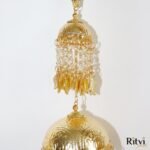 Ritvi Pearl Beaded Gold Plated Bridal Kalira - Image 4