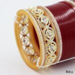 Ritvi Urvashi AD Bridal Chura 557 - Image 2