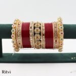 Ritvi Antique Bridal Chura - Image 3
