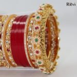 Ritvi Antique Bridal Chura - Image 2
