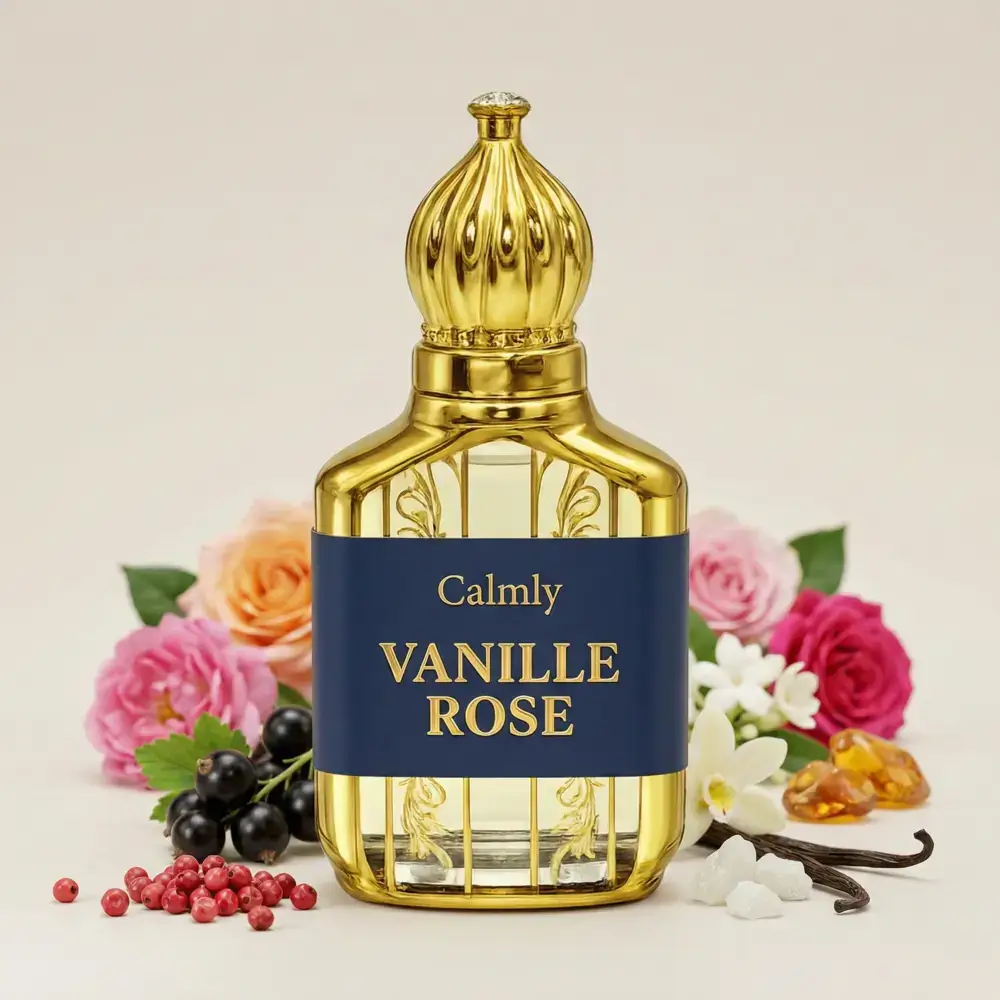 Vanille Rose Calmly B-6 Vanille Rose Perfume Oil 15ml - Image 1