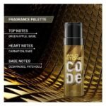 Wild Stone Code Gold Body Perfume (120ml) - Image 4
