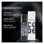 Wild Stone Code Platinum Body Perfume (120ml) - Image 4