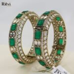 Devanshi Kundan Screw Bangle - Image 2