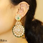 Pankhuri Kundan earrings - Image 3