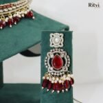Mohana Kundan Necklace Set - Image 2