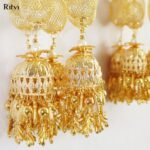 Navya Gold Kundan Bridal Kalira - Image 3