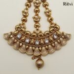 Ritvi Manpreet Rajwada Gold Passa - Image 2