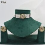 Ritu Jadau Necklace Set - Image 3