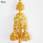 Buy Riya Gold Plated Wedding Bridal Kalira - Image 2