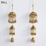 Ritvi Antique Gold Bridal Kalira