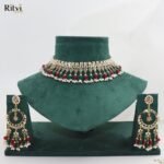 Vanshika Jadau Necklace Set - Image 2