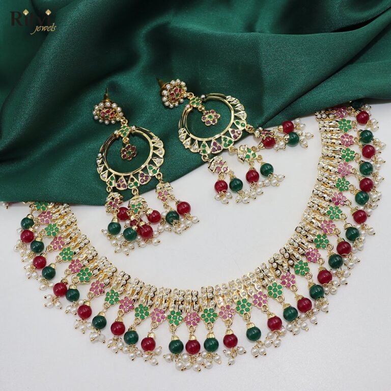 Vanshika Jadau Necklace Set