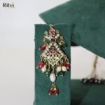 Vedika Jadau Necklace Set - Image 2