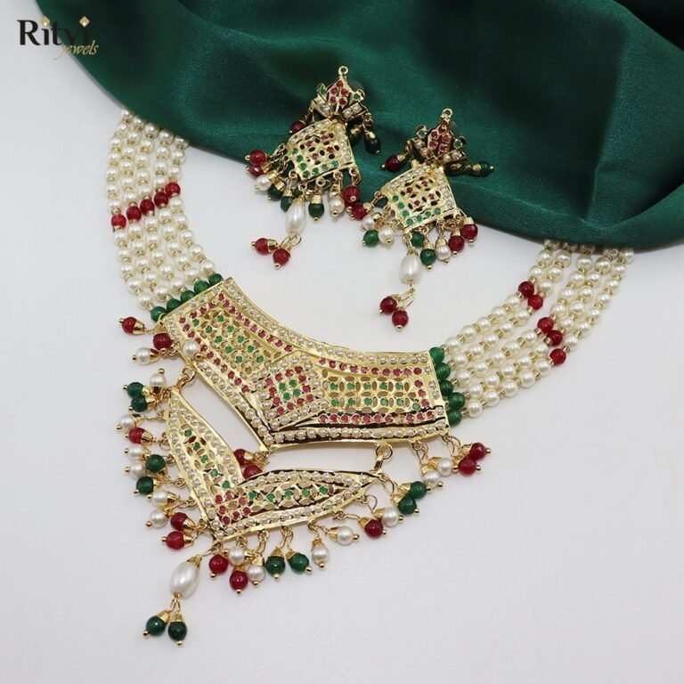 Vedika Jadau Necklace Set