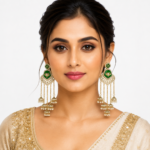 Adhya Long Kashmiri Earrings